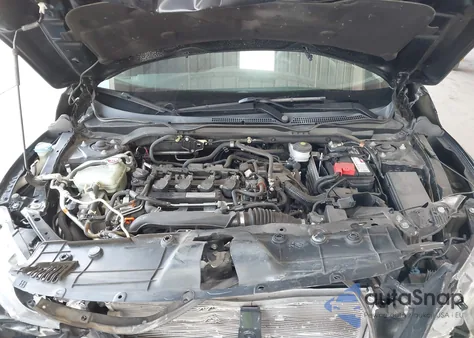 2017 Honda Civic Ex-L from USA, damaged, VIN 19XFC1F76HE028822